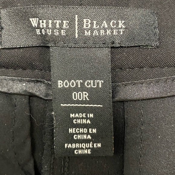 🖤WHBM • women’s black pants • 00R - Picture 3 of 6